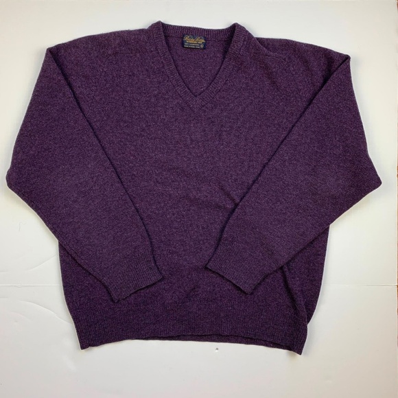 Brooks Brothers Other - Brooks Brothers Sweater Men lambswool V neck Sz L